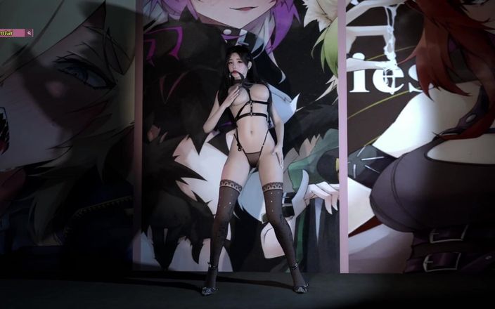 X Hentai: La moglie traditrice scopa il monaco - animazione 3d hentai