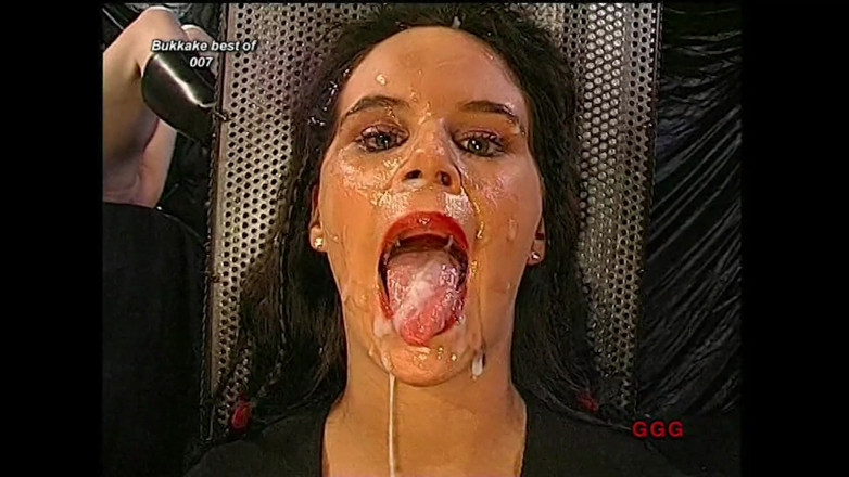 German Hardcore Gangbang: Ggg - Milky Mayhem on Her Face