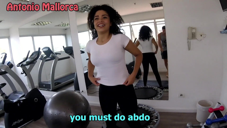 Antonio Mallorca: Đụ một thiếu niên Brazil được đón từ phòng tập thể dục