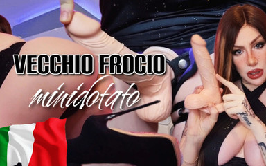 LDB Mistress: Vecchio mini-cazzo frocio