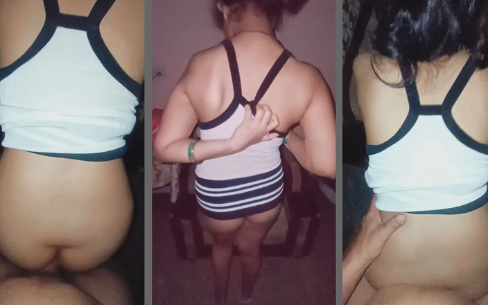 Hot Sis: Horney Latika Sult fode duro núcleo com amigo da faculdade
