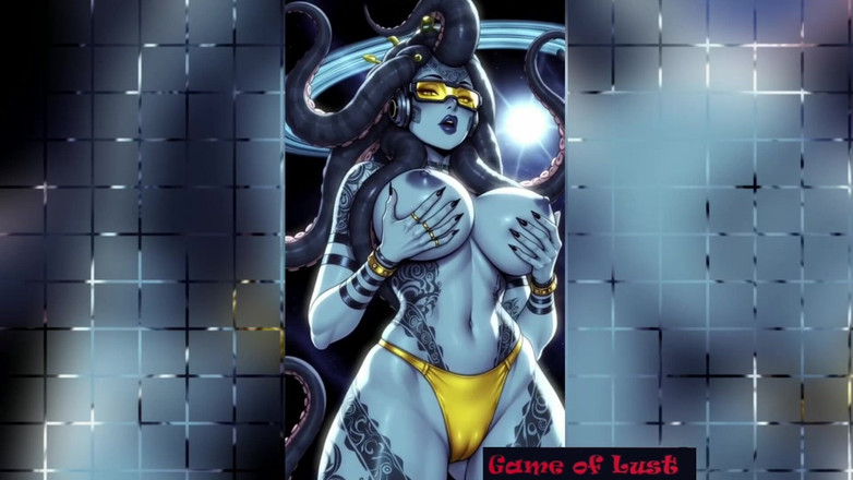 Game of Lust 3D: Gol prsatá alien fantasy animace
