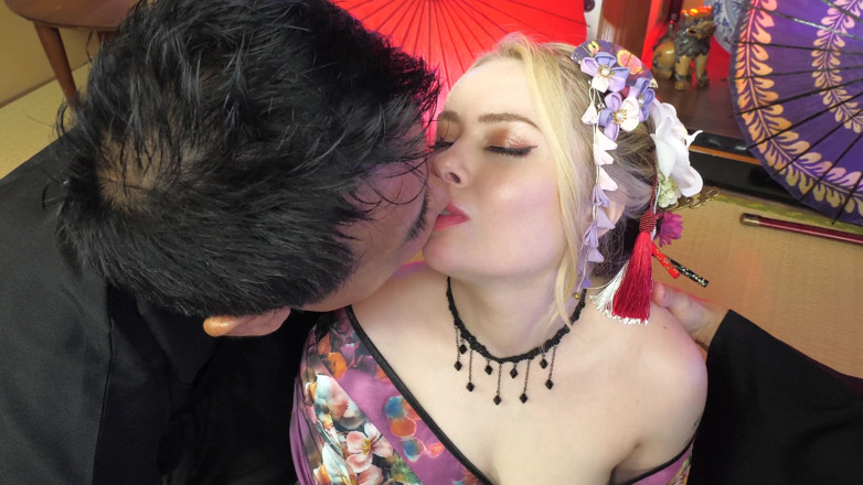 Japornxxx: Haley Spades โออิหร่าน เกอิชา 3P ปล่อยแตกใน