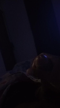 Masturbating and Moaning Pleasurably Until Orgasm.