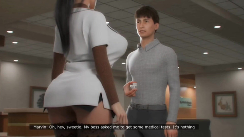Sex anime taboo: Heiße krankenschwester hilft mir, für den spermageschmack zu kommen