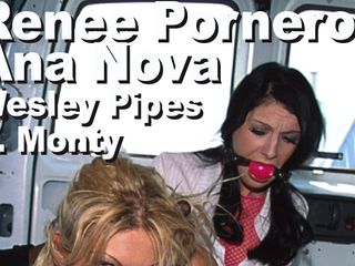 Edge Interactive Publishing: Ana Nova и Renee Pornero и J, Monty и Wesley Pipes бдсм-сосать анальный кримпай GMNT-tbw-01