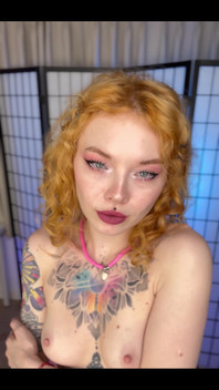 Would you like to spit on my tits and play with them like I do?