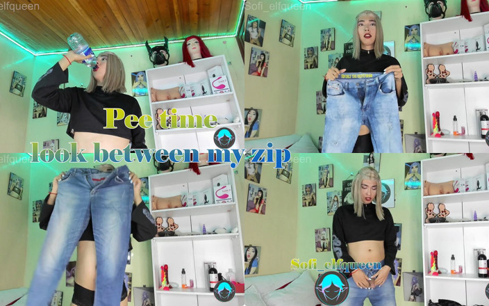 Sofi_elfqueen: 2l Air Berpura-pura Kencing dalam kencing
