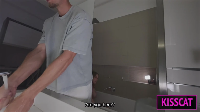 KissCat: S5e3 Behind-the-scenes Pt 2: Step Mom Sucks Matthew Meier in Steamy...