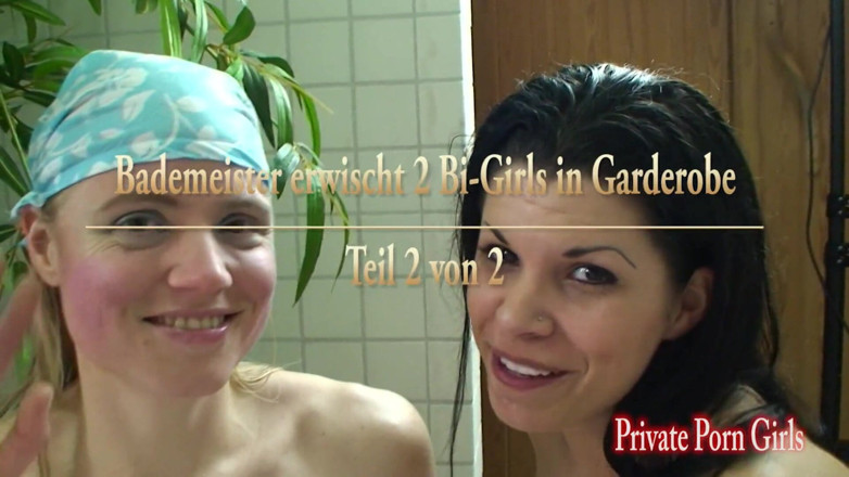 Private Porn Girls: Rettungsschwimmerin erwischte zwei bi-mädchen in der umkleidekabine - Teil 2