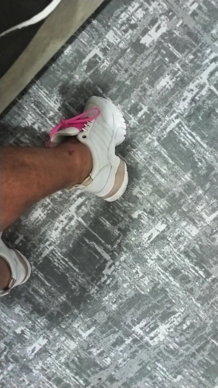 Sneaker fetish guy: There Are so Many Sneakers on the Bed for Me...