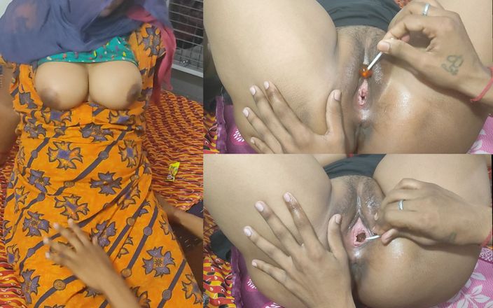 Neha Rani: Karva chauth special：新婚neha第一次做爱，在天空下口交
