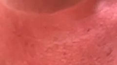 Blow Job with Cam on My Head and Cum a Lot on My Boobs
