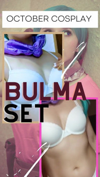 Nächstes Cosplay ist meine neue Version von Bulma: 3 Warten Sie auf das volle Set im Oktober!