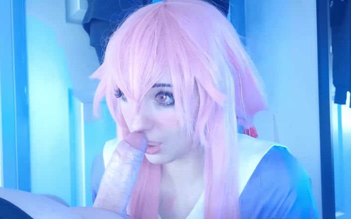 Miss Moons: Honry Yandere Girl Gives Rough Blowjob and Bounces Big Ass
