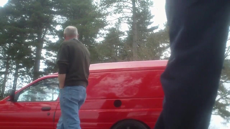Movies by Louise: Flashing in the gloryhole van (solo)