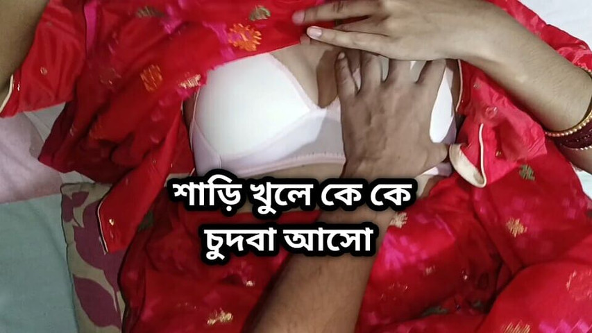 Seeing My Girlfriend Wearing a Saree, I Couldn't Control Myself, so I Fucked Her (I love desi)