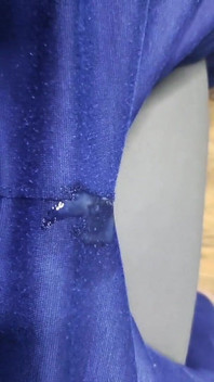 Man Jerks off a Big Load in His Sweatpants After Doing His Morning Exercise