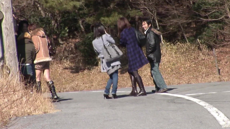 Slamming Asian Orgies: Soirée baise japonaise dans une source chaude en plein air