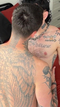 Gran polla de Danny Baldwin preñando mi coño ftm rosa
