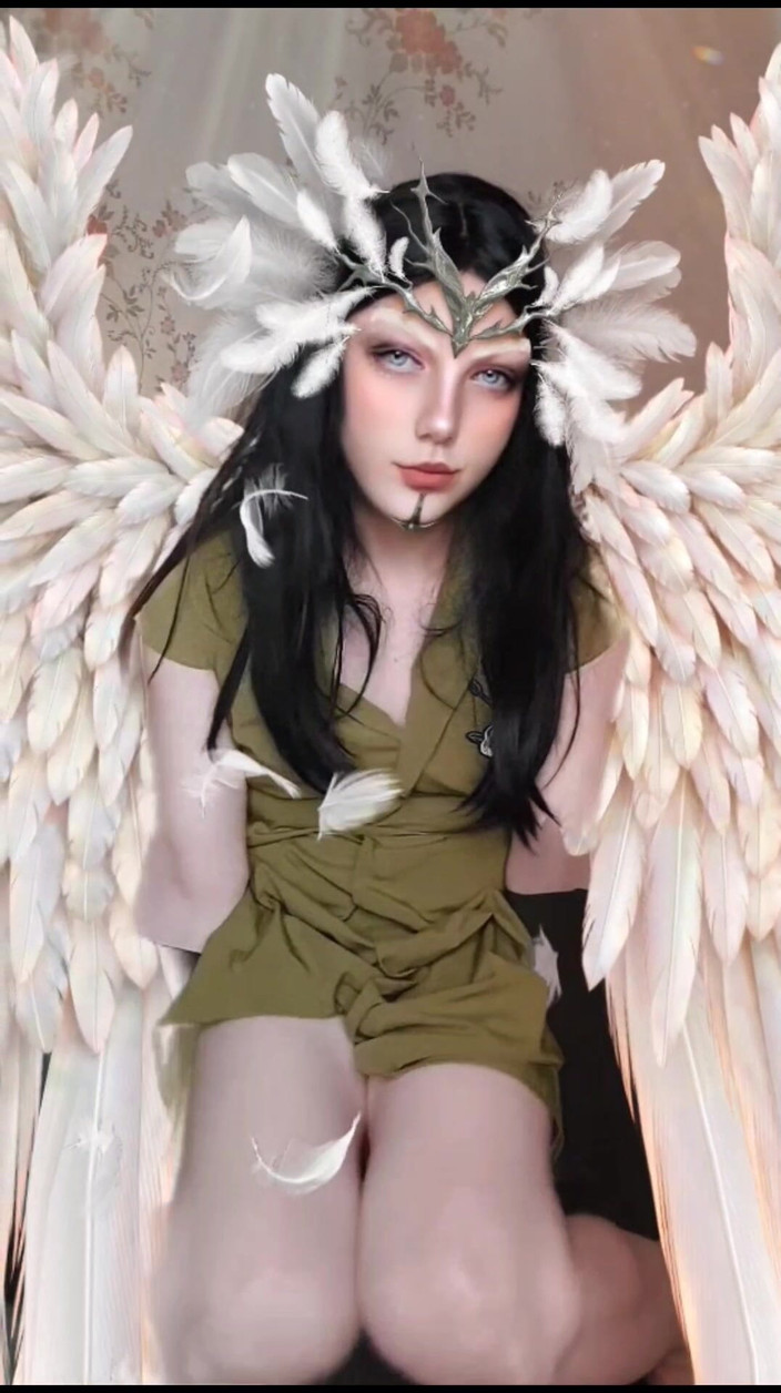 Kitty_Cross: Himmelsk hottie: smidiga, sexiga och angelic femboy vibes