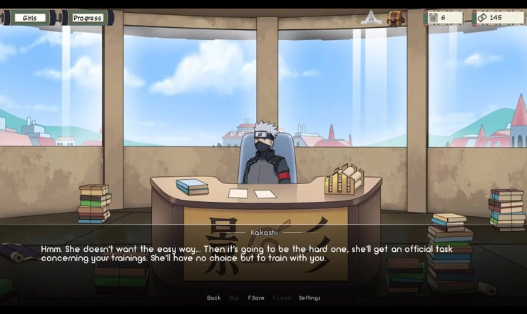 LoveSkySan69Real: Наруто - Тренер Кунуичи [v0.13], часть 3 Рабочий день в Конохе, от LoveskySan69