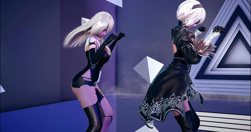 3D-Hentai Games: Dreamcatcher - striptease pentru ochi imparați Nier Automata 2B 2A
