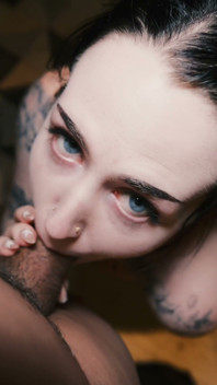 Tatted PAWG Scottish Kiobey Babe BJ, Fuck, Facial