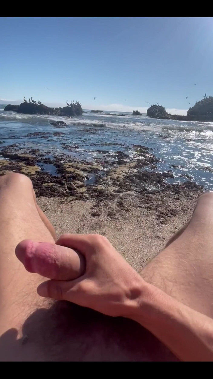 Joe Iandola: Masturbación playa