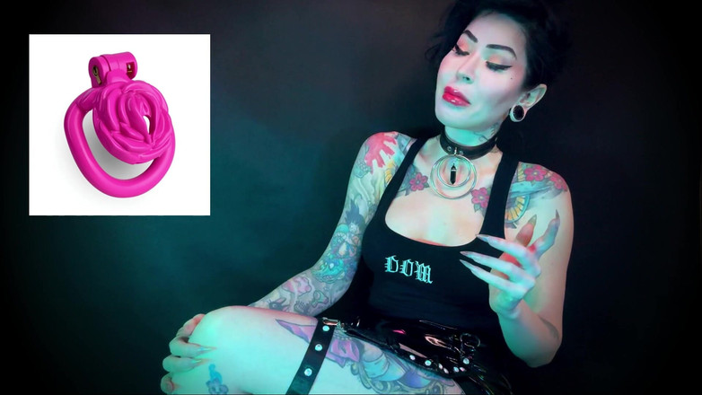 Baal Eldritch: Locktobet-Aufgabe für Sissies: Clitty Chastity und große schwarze schwänze