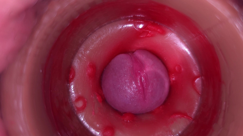 Creme sperm: Caméra dans le vagin, col de l’utérus, POV, creampie 4k