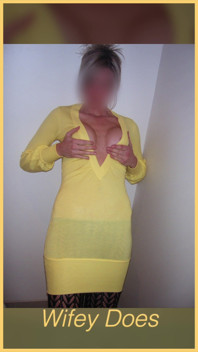 Wifey Amazing Hot Yellow Short