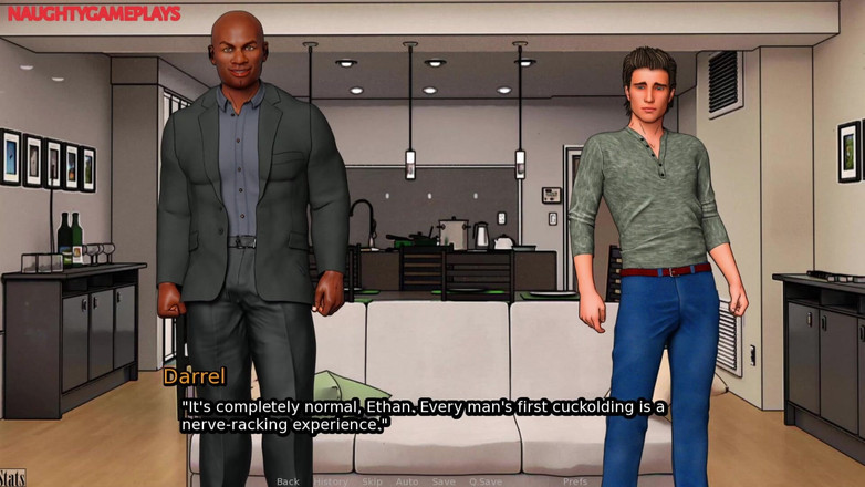 Naughty gameplays: Suamiku suka bantuin pria lain waktu lagi ngentot istrinya - duet...