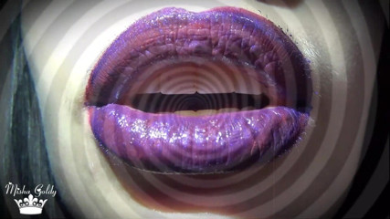 Goddess Misha Goldy: My Purple Magic Lips Making You Crazy