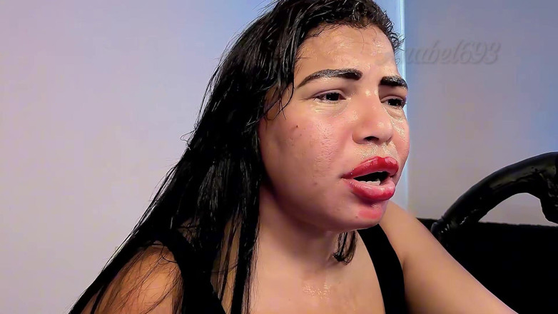 anabel693: Tokat ve aşırı derin boğaz