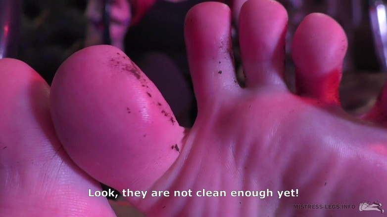 Mistress Legs: Femdom JOI - Lick my super dirty soles