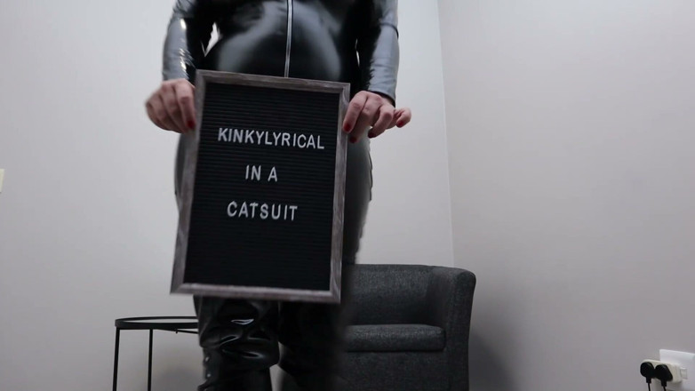 Kinky Lyrical: Kinkylyrical in a Catsuit and Boots