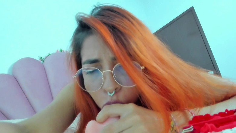 Yue Darko: Girl with Color Hair Masturbates Very Hot on Camera P6