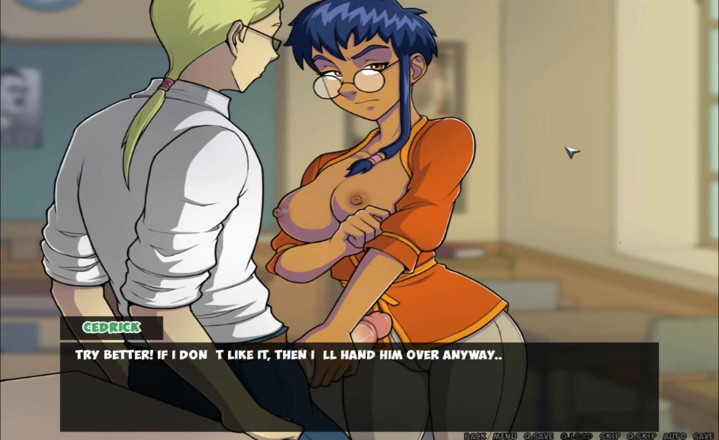 Hentai World: Un chasseur de sorcières lunettes un ringard me branle et...
