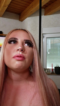 Pink Hair Puffy Tits Teen Maria Gail Get Bukkake by Old German Guys While Orgy
