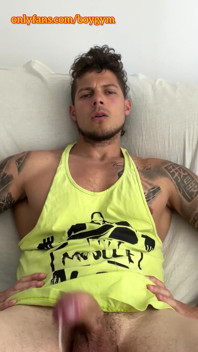 My Big Cock Cums in a Surprise Video
