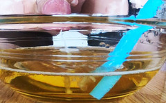 Ane Get Horny: 더러운 오줌과 정액 한 그릇, 맛있는