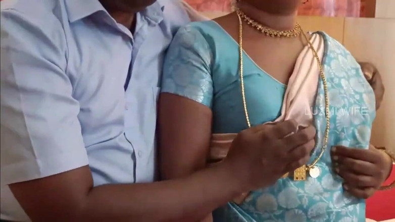 Luxmi Wife: Cuckold Husband Send Wife First Night with Boss -1