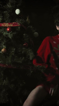 Jer K off Under the Christmas Tree