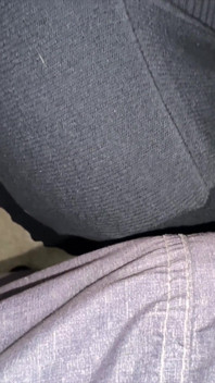 He Puts His Penis on Her Shoulder and She Grabs It.