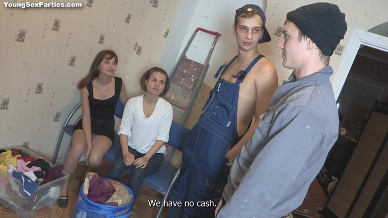 Young Sex Parties: Fucking instead of painting