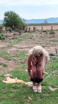 Slave Tih Undresses in the Abandoned Farm