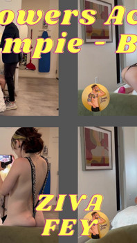 Mona Flowers creampie tidak sengaja BTS B 4K