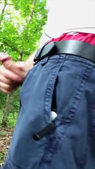 TJenner: Walking with my cock out - cumming, sagging