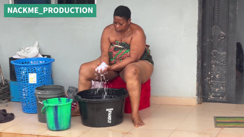NACKME_PRODUCTION: African Mama Multitasks on a Sunday Morning